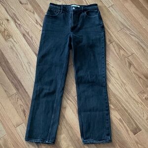 Abercrombie & Fitch Black Ultra High Rise Jeans